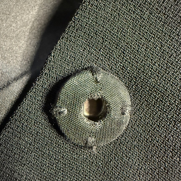 Black Matte Polyester & Satin Bralette Top w/ Rhinestone Diamond Pattern - Picture 9 of 14